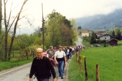 Pellegrinaggio Savoia 1995